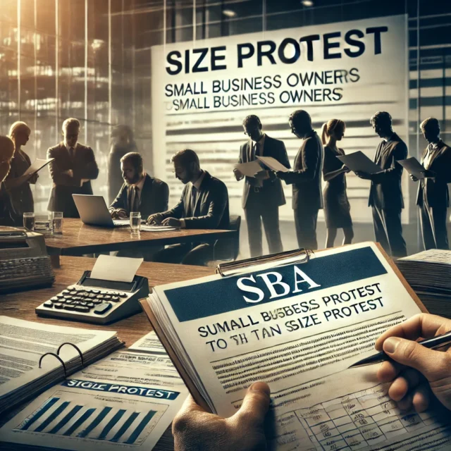 SBA Size protests SBA SBA lawyers