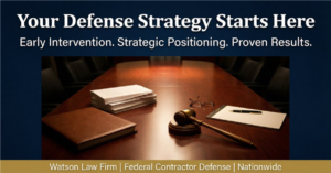 government contract fraud defense lawyers